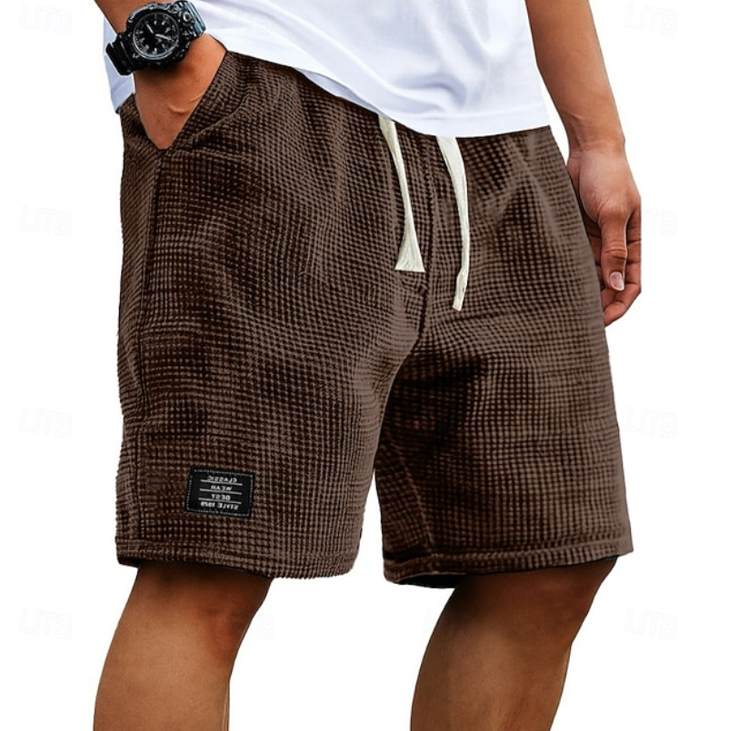 Oliver Mens Casual Shorts | Lightweight, Breathable Waffle Fabric 6