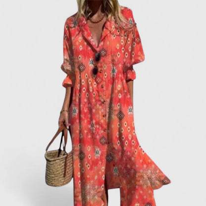 Pavla Maxi Dress | Floral Boho Print, Plus Size Available 4