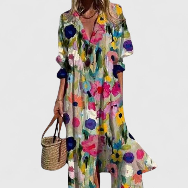 Pavla Maxi Dress | Floral Boho Print, Plus Size Available 5