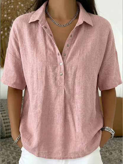 Quinley Women's Shirt | Lightweight Breathable Button-Up Blouse 5