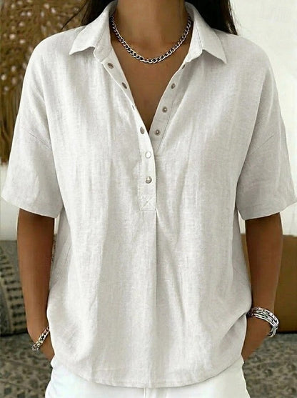 Quinley Women's Shirt | Lightweight Breathable Button-Up Blouse 7