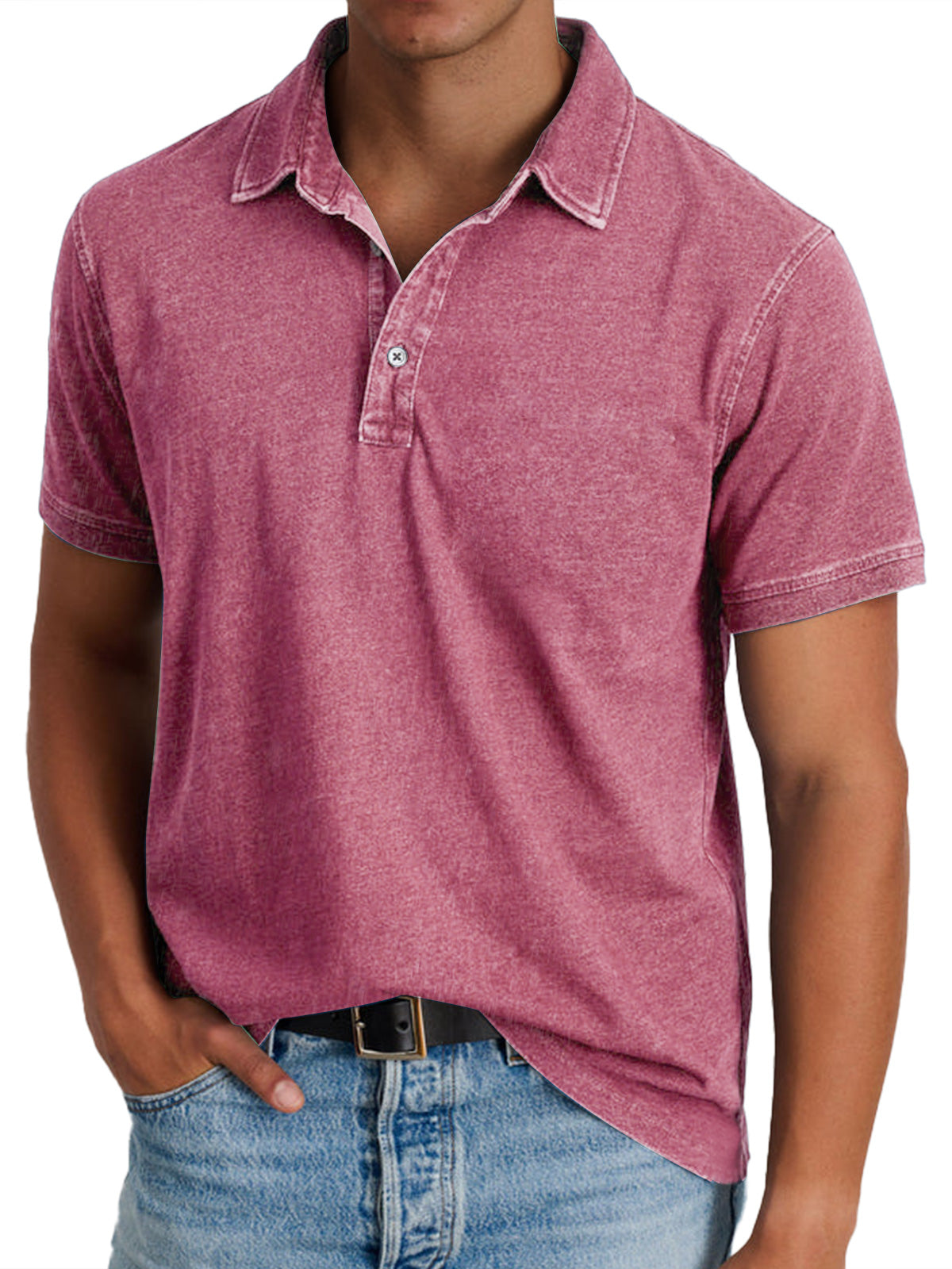 Sierra Men's Polo Shirt | Refined Collar, Tailored Fit, Versatile Style 9