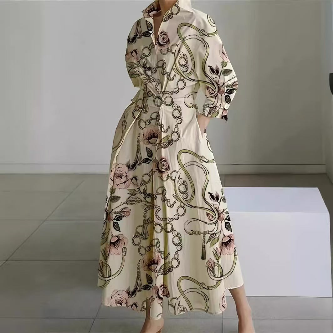 Sofia Maxi Dress | Elegant White Front Wrap, Collared Design for Women 11