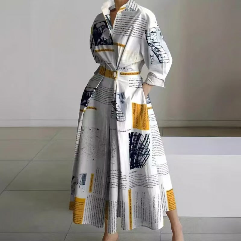 Sofia Maxi Dress | Elegant White Front Wrap, Collared Design for Women 12