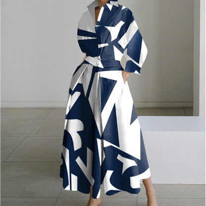 Sofia Maxi Dress | Elegant White Front Wrap, Collared Design for Women 13