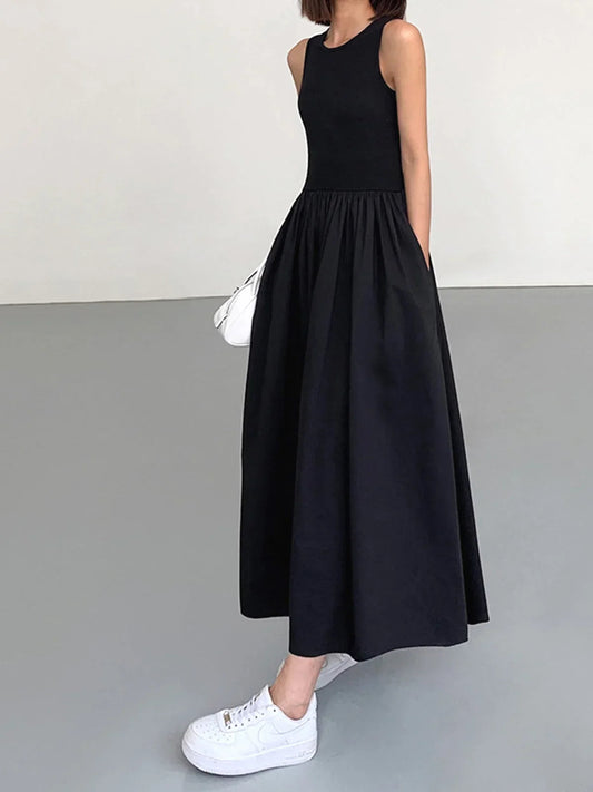 Soleil Midi Dress | Sleeveless, Soft Fabric Summer Dress 0