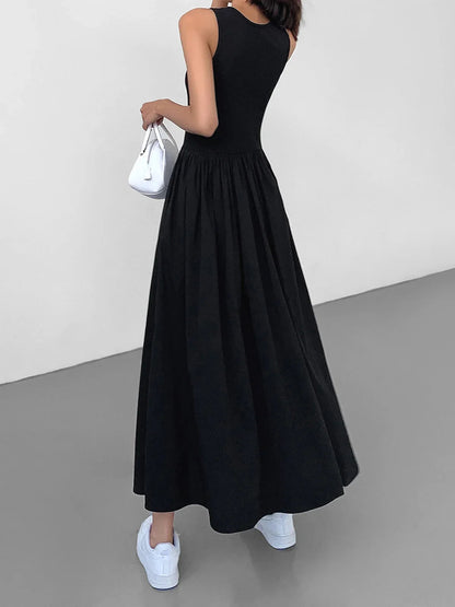 Soleil Midi Dress | Sleeveless, Soft Fabric Summer Dress 1