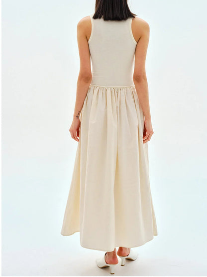Soleil Midi Dress | Sleeveless, Soft Fabric Summer Dress 4