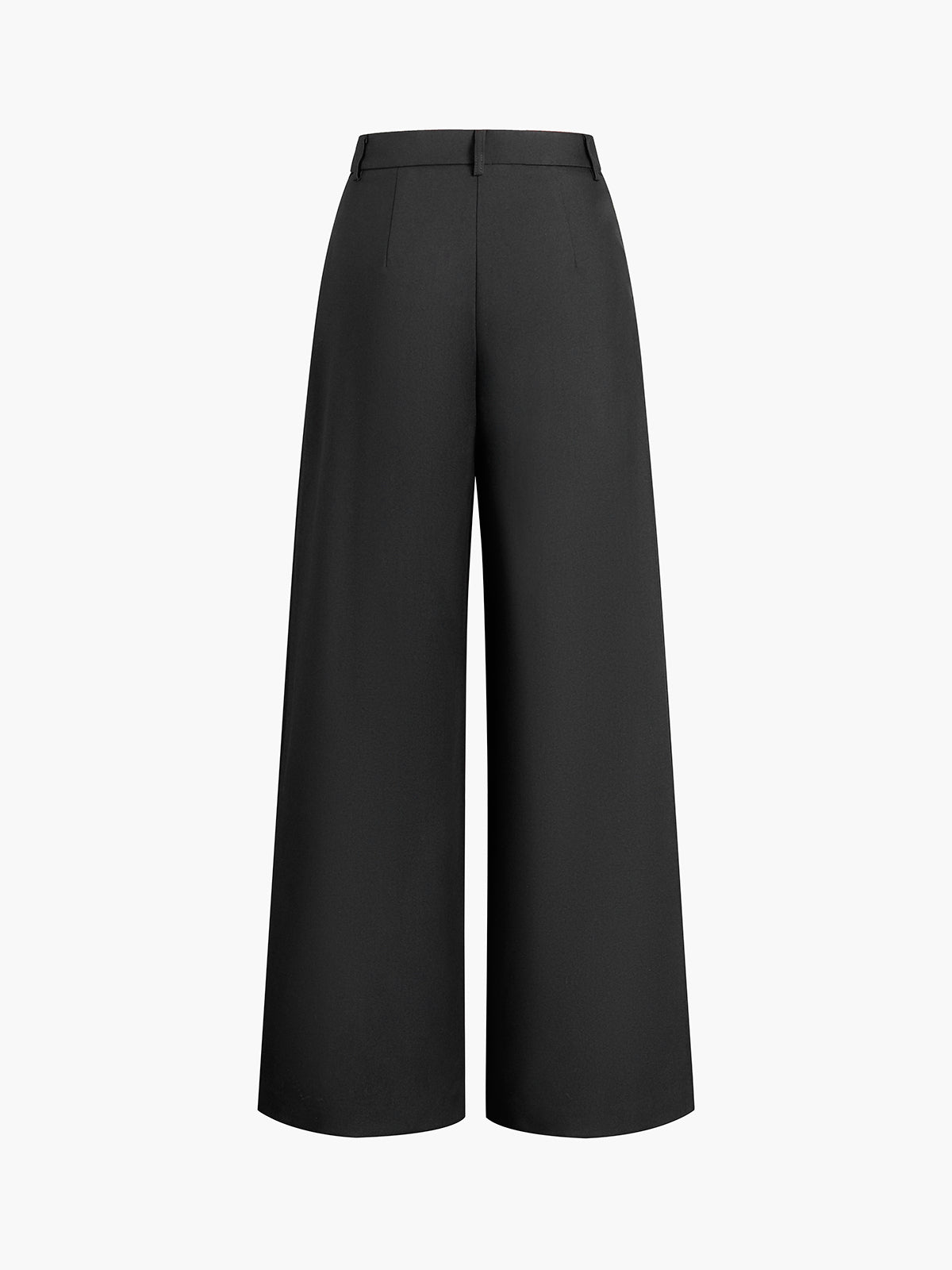 Soleil Wide Leg Pants | Woven Polyester Blend, Regular Fit Women’s Palazzo Trousers 6