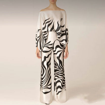 Sora Women's Summer Set | Chic Two-Piece Design, Off-Shoulder Lantern Sleeves 5