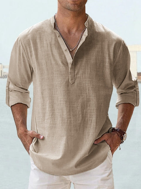 Spencer Button Up Shirt | Breathable, Tailored Fit for Men 10