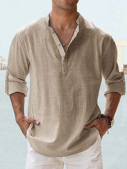 Spencer Button Up Shirt | Breathable, Tailored Fit for Men 10
