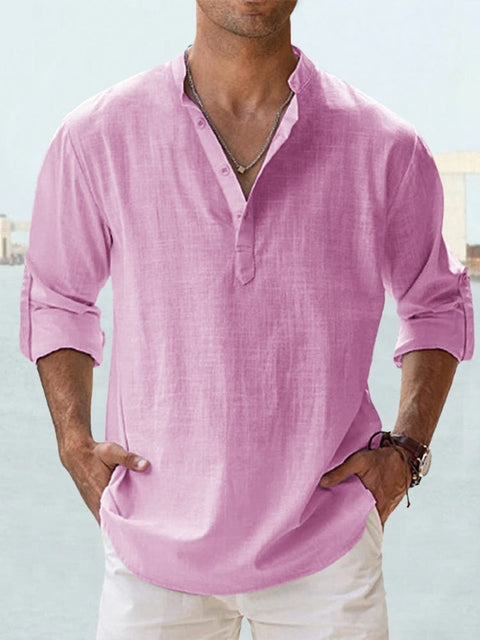 Spencer Button Up Shirt | Breathable, Tailored Fit for Men 7