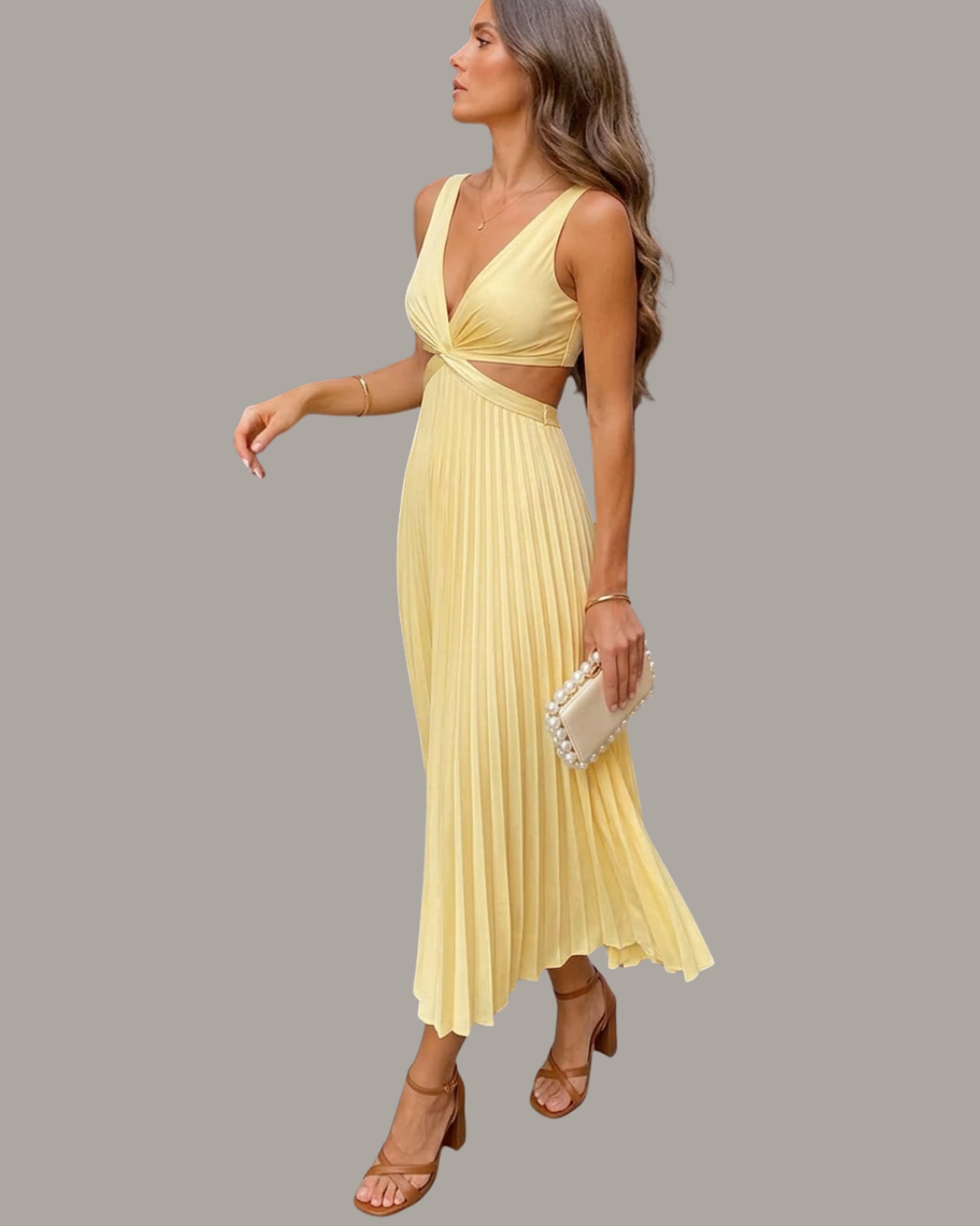 Bella Floral Maxi Dress | Breathable Fabric, Relaxed Fit