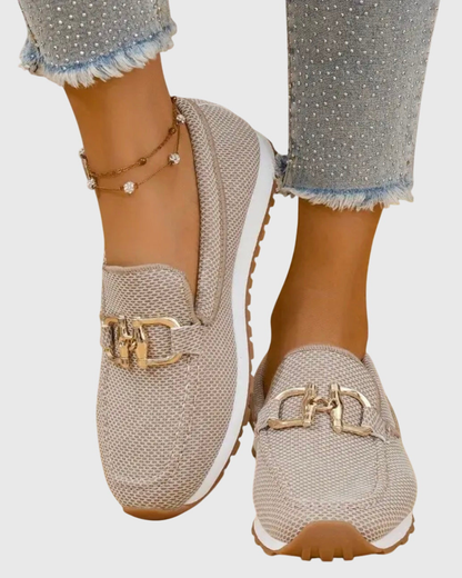 Soleil Loafer Sneakers | Breathable Mesh Design