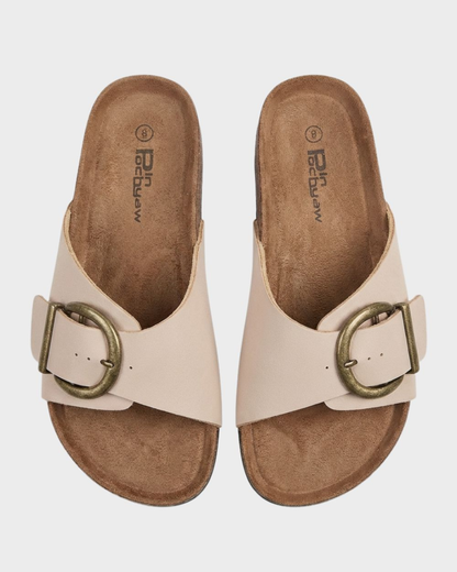 Mila Women's Mules | Adjustable Buckle