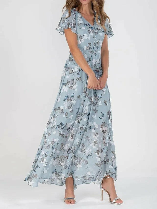 Vera Maxi Dress | Breathable Floral Pattern, Regular Fit 2