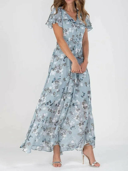 Vera Maxi Dress | Breathable Floral Pattern, Regular Fit 2