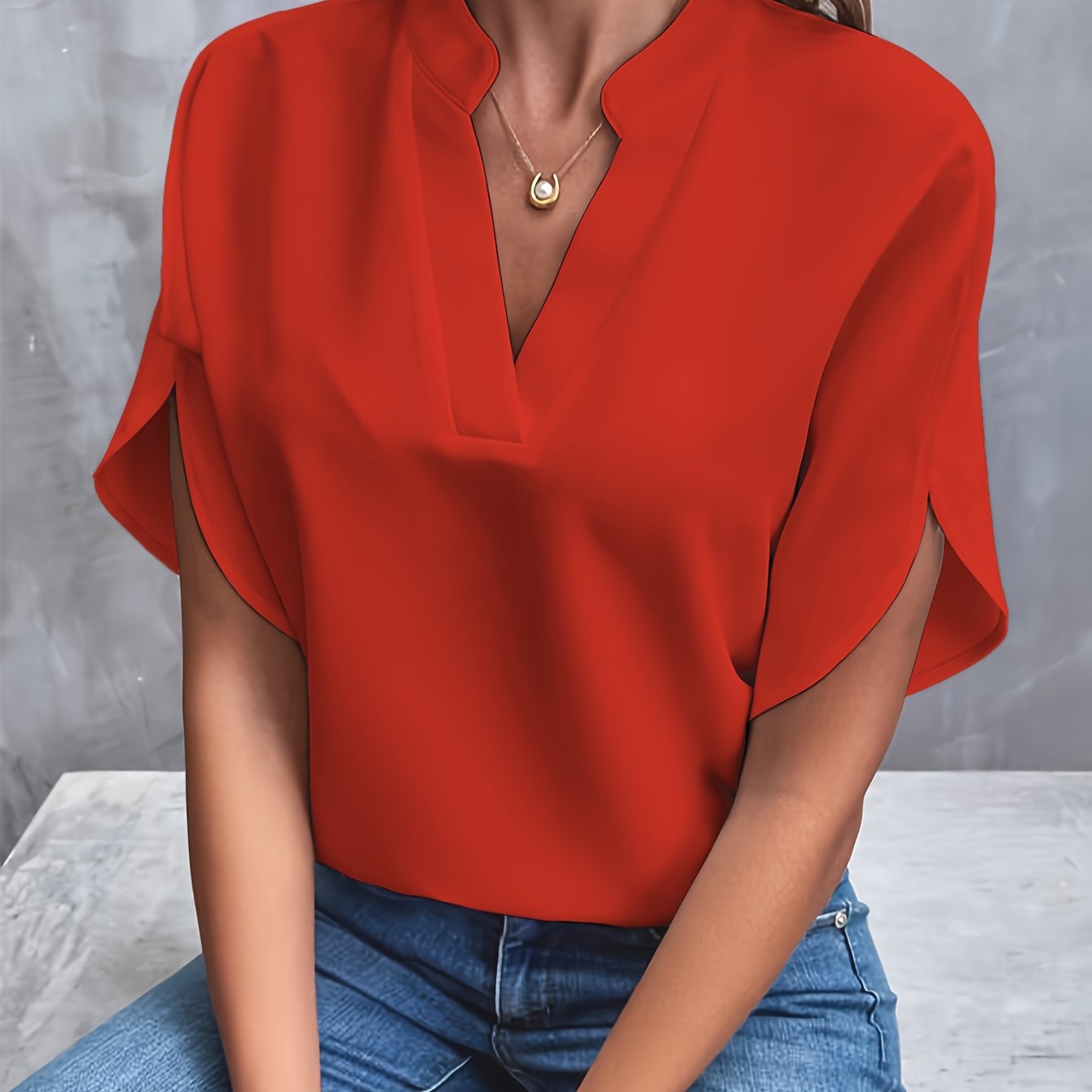 Viva Women's Blouse | Elegant Cut, Soft Fabric, Versatile Design 10