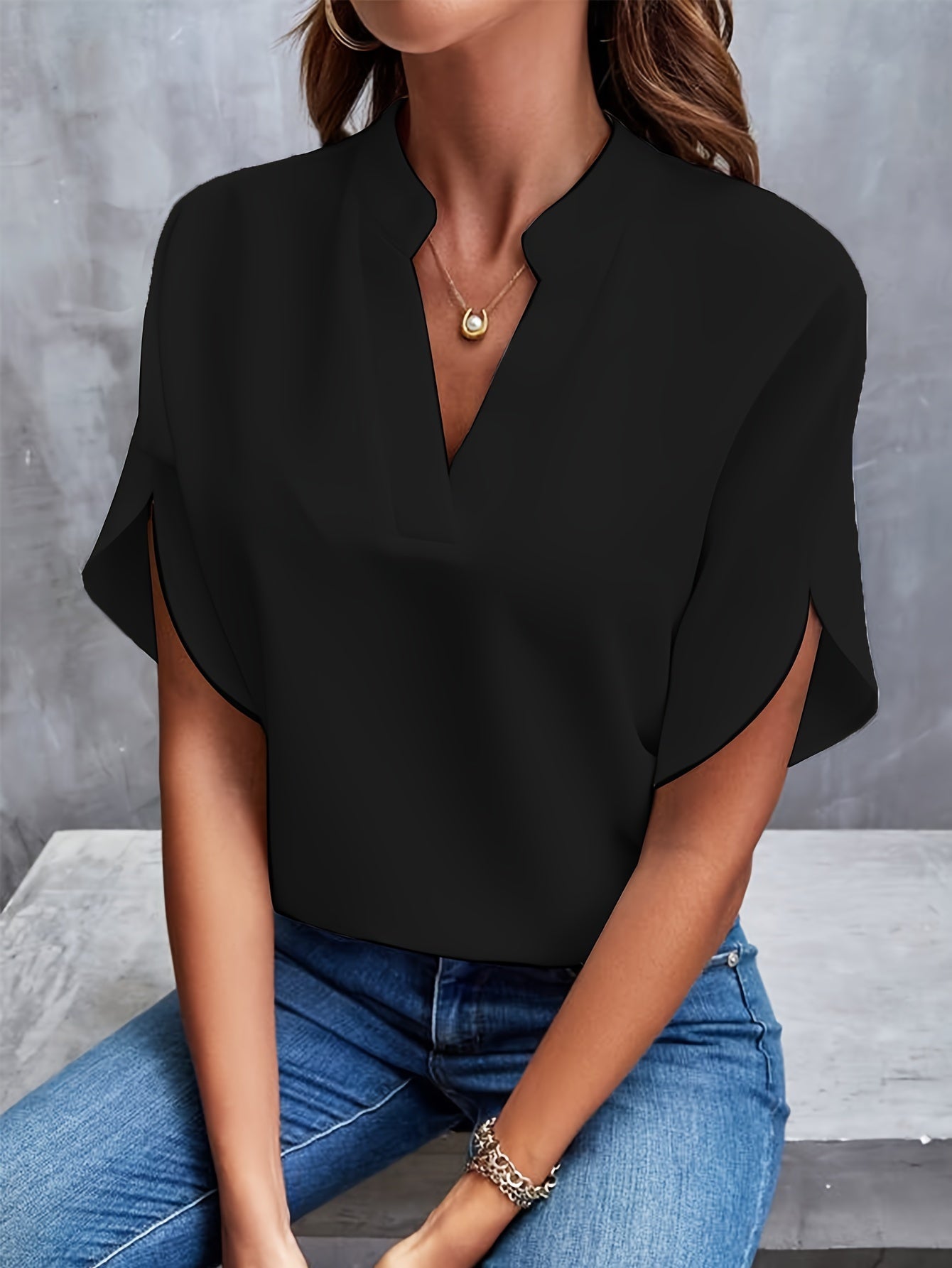 Viva Women's Blouse | Elegant Cut, Soft Fabric, Versatile Design 4