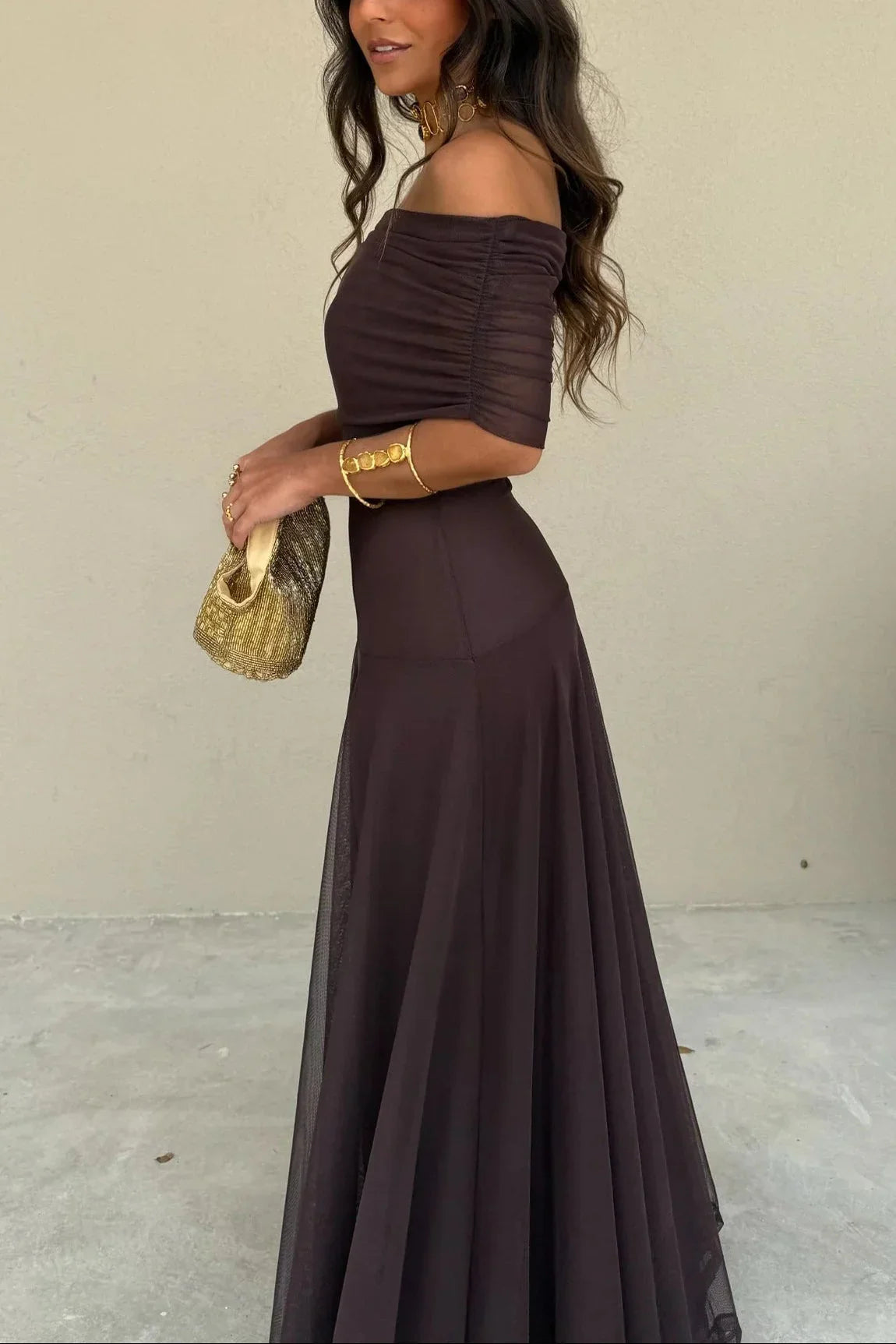 Wella One-Shoulder Dress | Lightweight, Pleated Summer Elegance for Wedding Guests 1