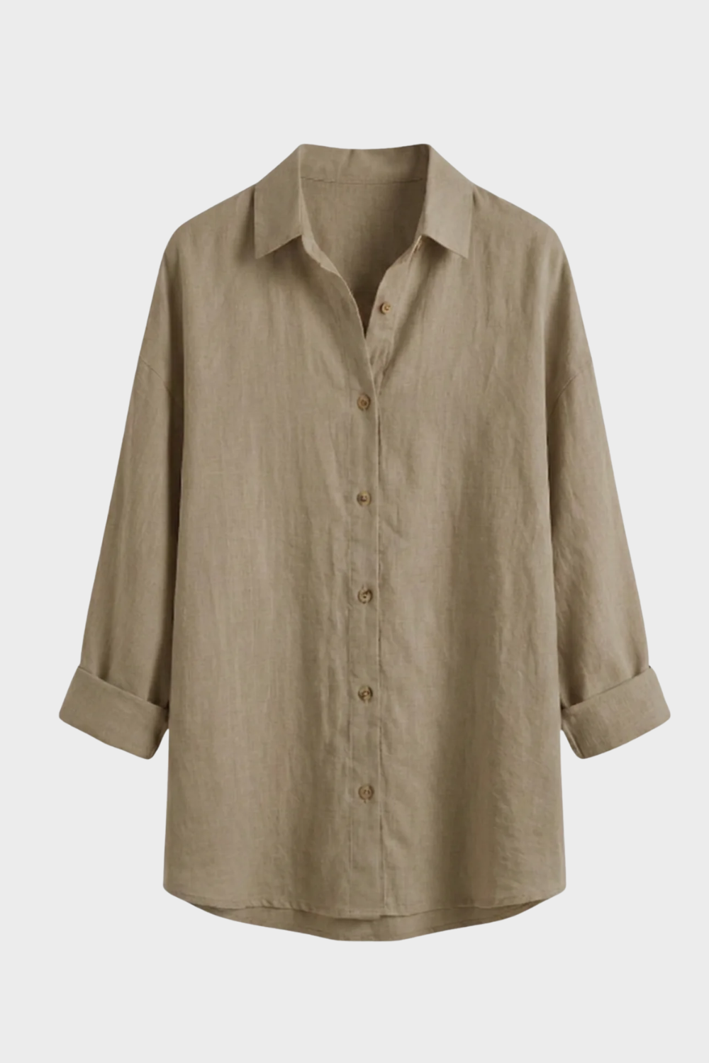 Willa Women's Blouse | Classic Long Sleeve, Button Placket 4